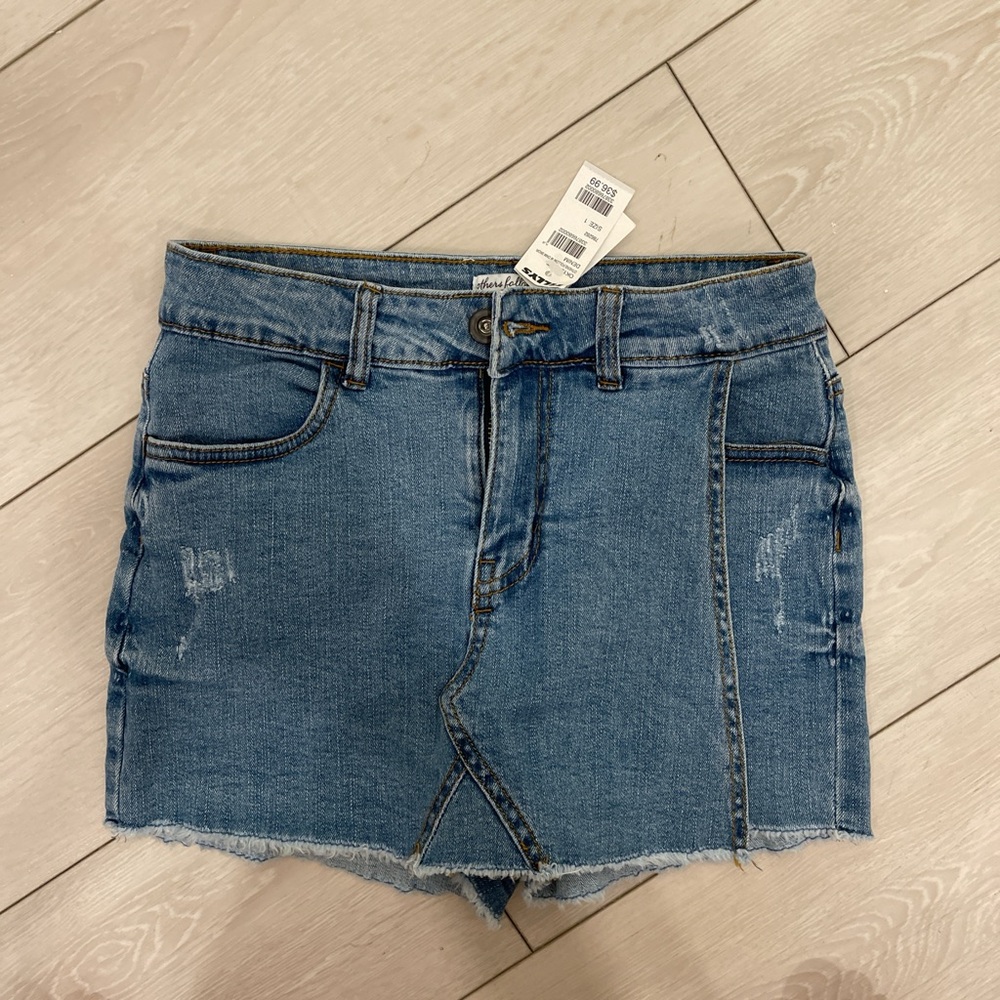 Tilly’s Mini blue denim skort